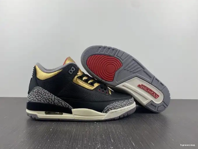 HYPE 3 Gold Jordan CK9246-067 Black WMNS Air 0610